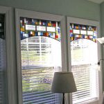 stained glass valance